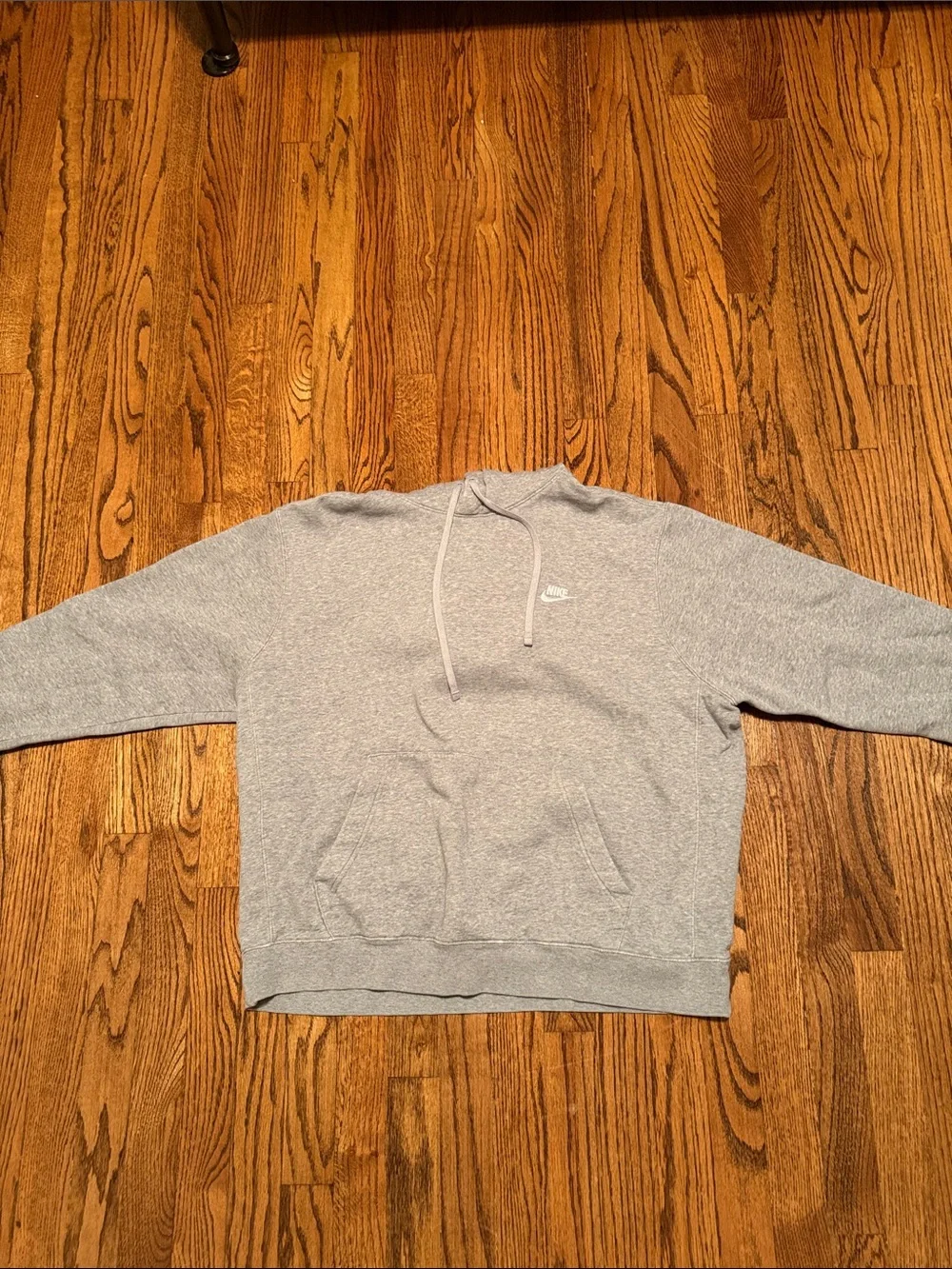 Nike Gray Crewneck Sweatshirt with Hood